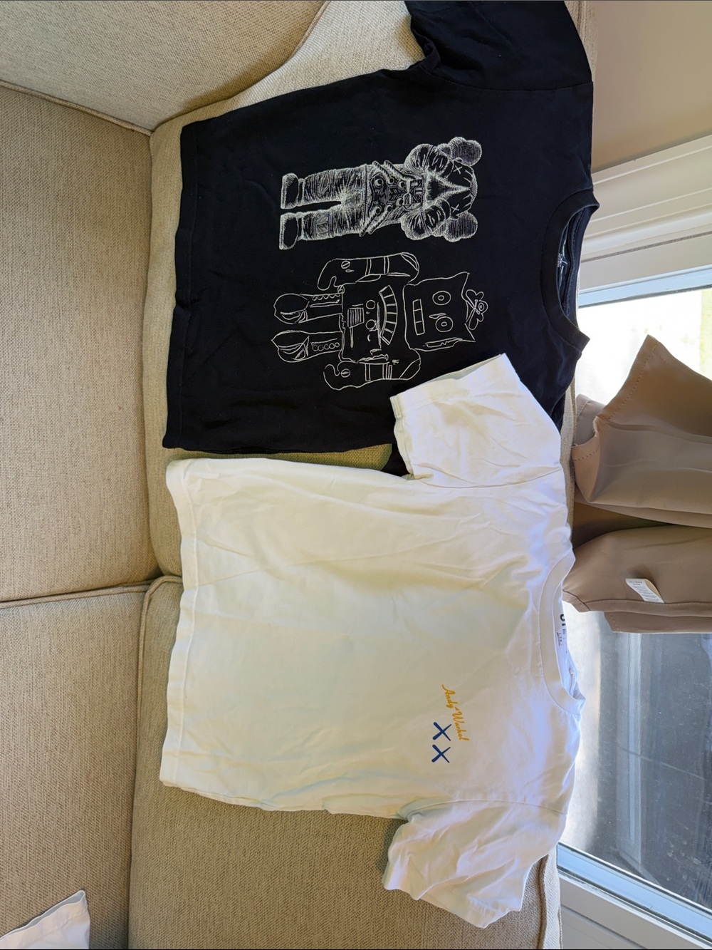 Uniqlo Black & White T-Shirt Duo Andy Warhol